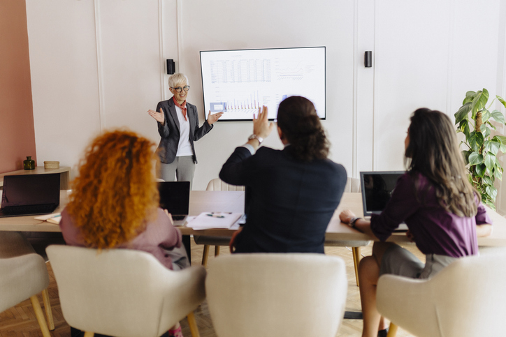 Clinical training session for solicitors led by a professional presenter
